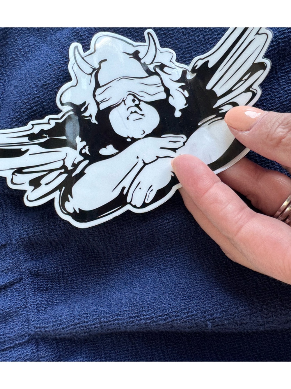BOYS LIE PAMELA V3 MAC SLIM PANTS XS navy blue white cherubs NEW angel jogger - Picture 9 of 11
